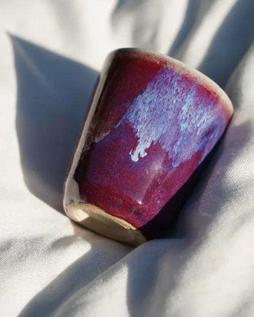 Oxblood tumbler