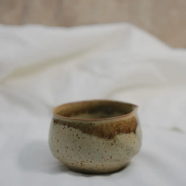 Sand-coloured bowl